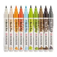 Akvarelna pisala Ecoline Brush Pen Architect – pogled 3