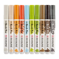 Akvarelna pisala Ecoline Brush Pen Architect – pogled 5