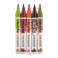 Akvarelna pisala Ecoline Brush Pen Autumn – pogled 3