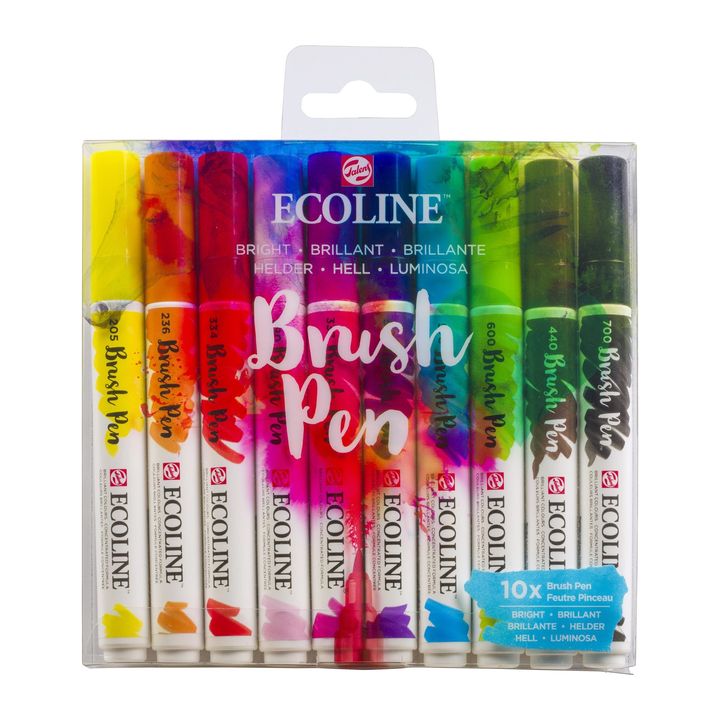 Akvarelna pisala Ecoline Brush Pen Bright
