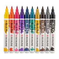 Akvarelna pisala Ecoline Brush Pen Dark – pogled 3