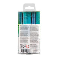 Akvarelna pisala Ecoline Brush Pen Green Blue – pogled 2