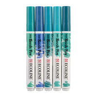 Akvarelna pisala Ecoline Brush Pen Green Blue – pogled 5