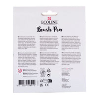 Akvarelna pisala ECOLINE BRUSH PEN pastel 10 kosov – pogled 5