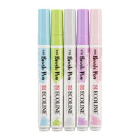 Akvarelna pisala Ecoline Brush Pen Pastel – pogled 5