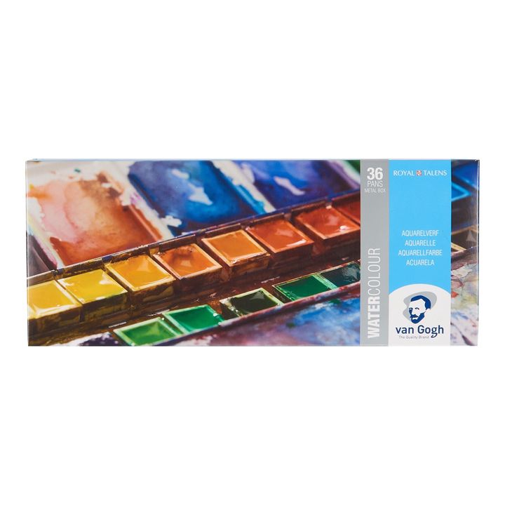 Akvarelne barve v kovinski škatli Van Gogh | izberite set – pogled 4