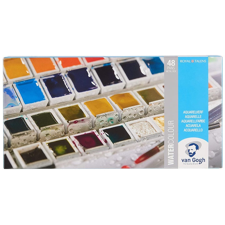 Akvarelne barve v kovinski škatli Van Gogh | izberite set – pogled 5