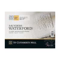 Akvarelni blok CANSON St Cuthberts Saunders Waterford Rough 300 g/m² 26 – 51 cm - 20 listov