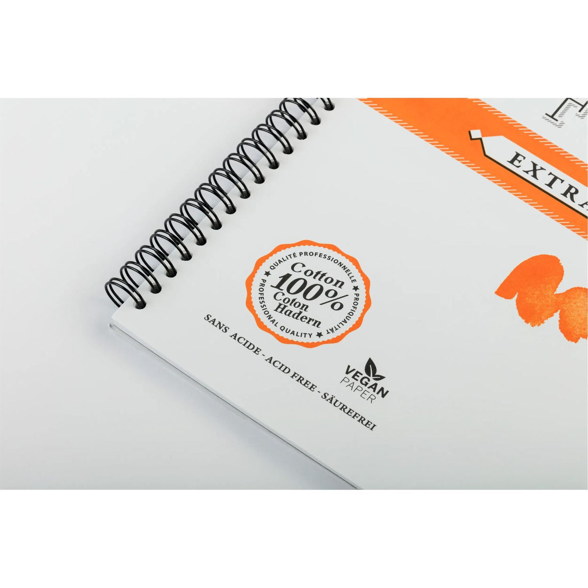 Akvarelni blok CLAIREFONTAINE Fontaine HP ekstra bel 300 g/m² 12 x 18 cm - 12 listov