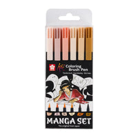 Akvarelni čopičasti flomastri SAKURA Koi Manga / set