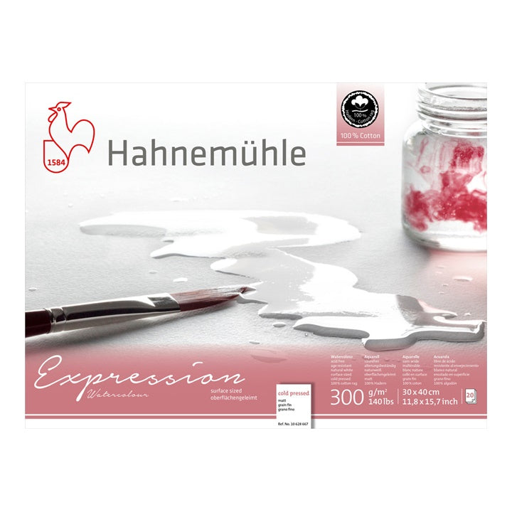 Akvarelni papir Hahnemühle Expression | Različne velikosti – pogled 2