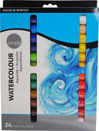 Akvarelni set Daler- Rowney - 24 x 12ml