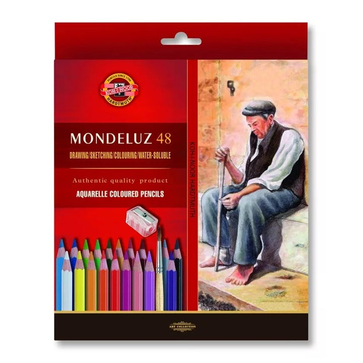 Akvarelni svinčniki Mondeluz / 48 kosov