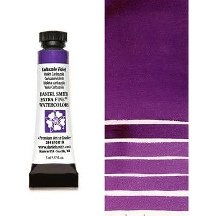 Akvarelne barve Daniel Smith Extra Fine – 019 Carbazole Violet
