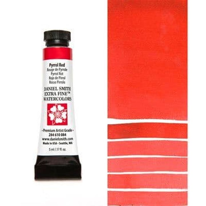 Akvarelne barve Daniel Smith Extra Fine – 084 Pyrrol Red