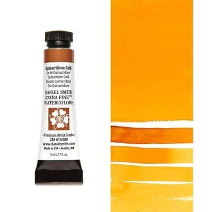 Akvarelne barve Daniel Smith Extra Fine – 089 Quinacridone Gold
