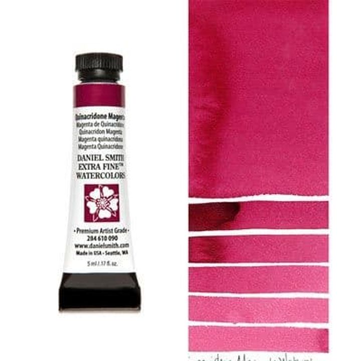 Akvarelne barve Daniel Smith Extra Fine – 090 Quinacridone Magenta
