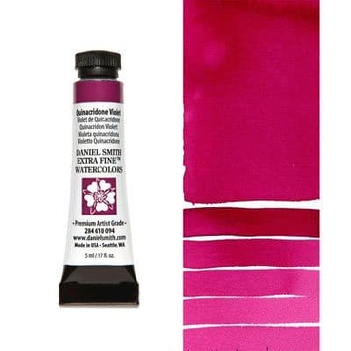 Akvarelne barve Daniel Smith Extra Fine – 094 Quinacridone Violet