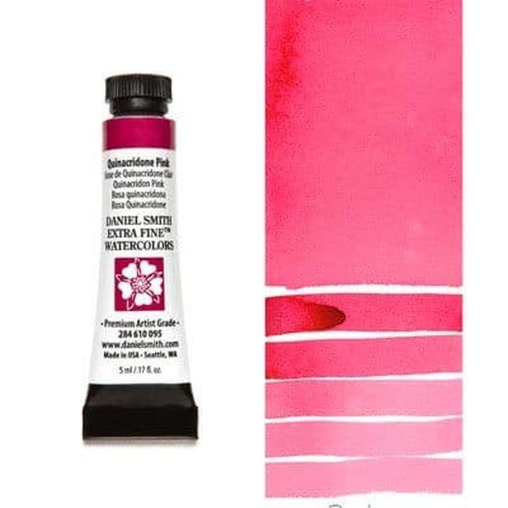 Akvarelne barve Daniel Smith Extra Fine – 095 Quinacridone Pink