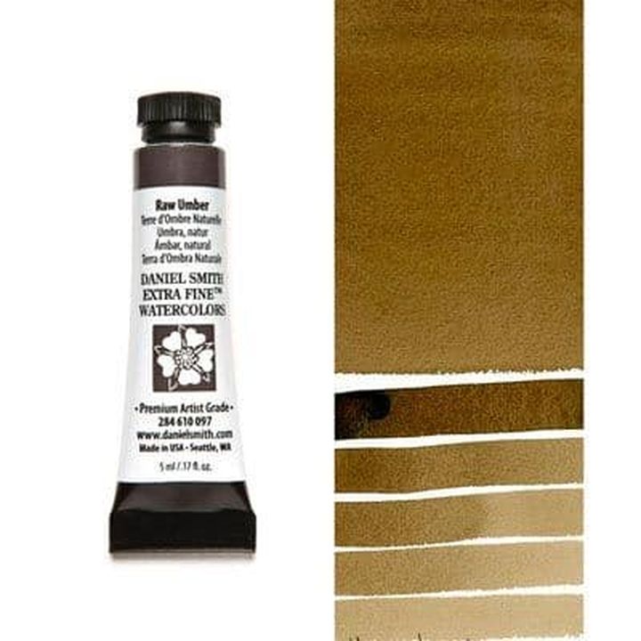 Akvarelne barve Daniel Smith Extra Fine – 097 Raw Umber