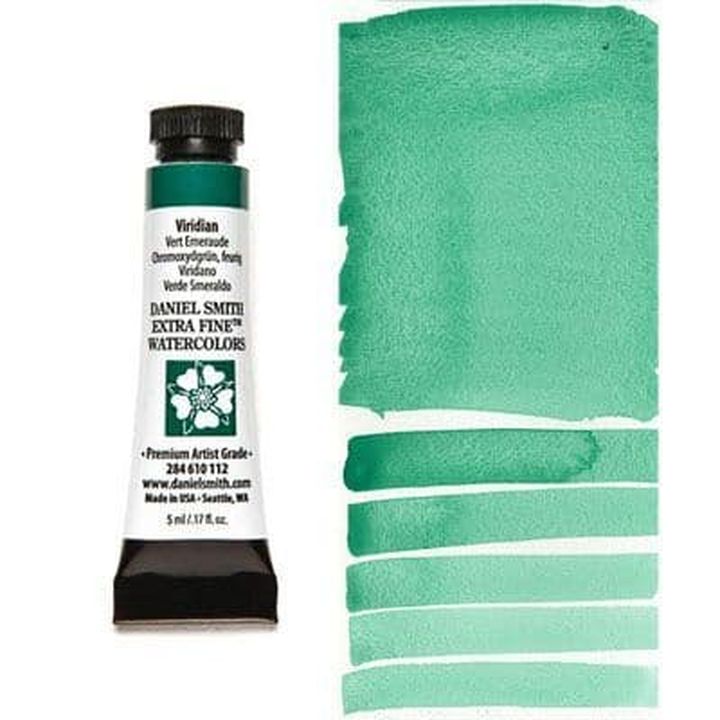 Akvarelne barve Daniel Smith Extra Fine – 112 Viridian