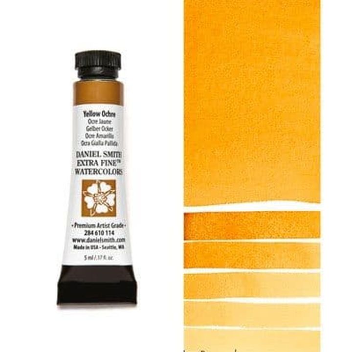 Akvarelne barve Daniel Smith Extra Fine – 114 Yellow Ochre