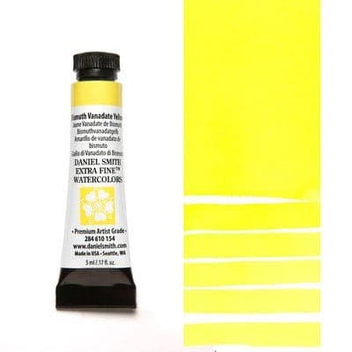 Akvarelne barve Daniel Smith Extra Fine – 154 Bismuth Vanadate Yellow