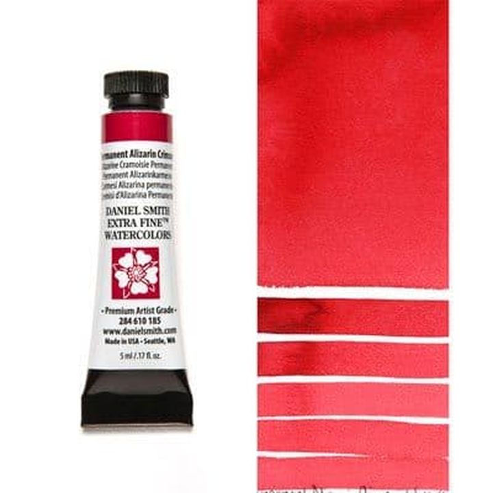 Akvarelne barve Daniel Smith Extra Fine – 185 Permanent Alizarin Crimson
