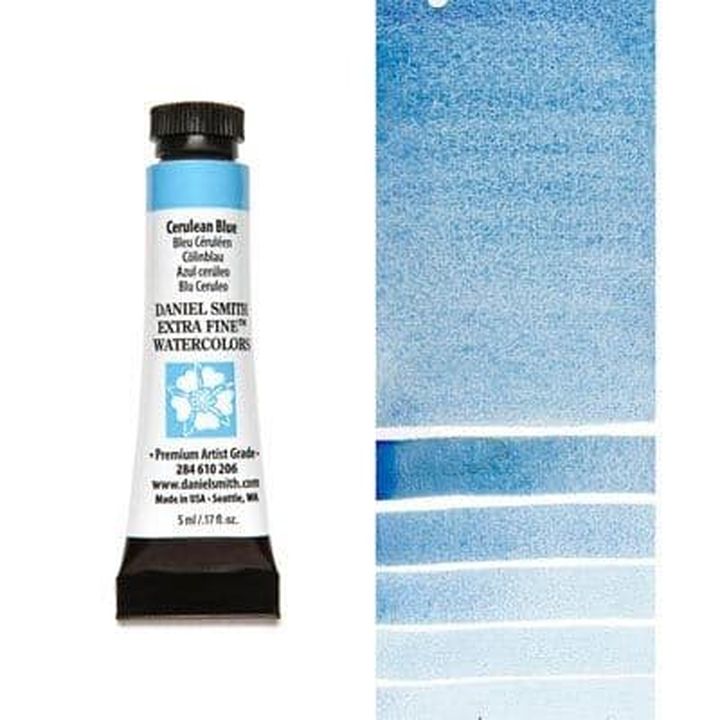Akvarelne barve Daniel Smith Extra Fine – 206 Cerulean Blue