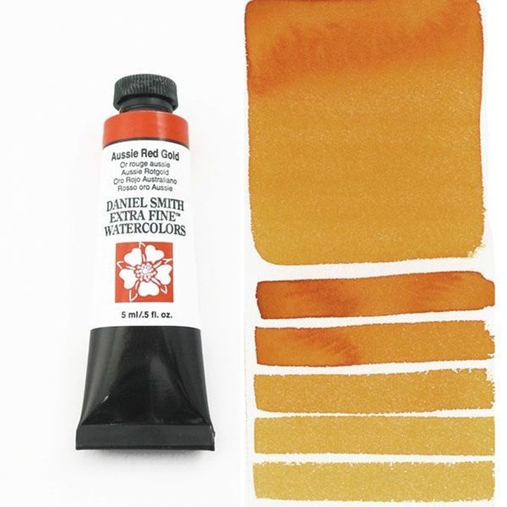 Akvarelne barve Daniel Smith Extra Fine – 234 Aussie Red Gold