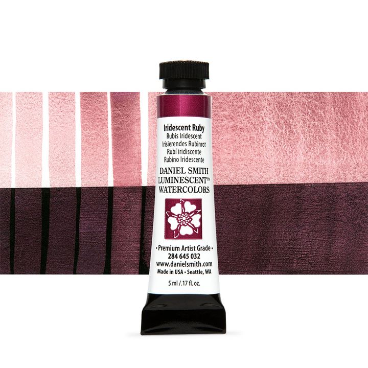 Akvarelne barve Daniel Smith Luminescent – 032 Iridescent Ruby