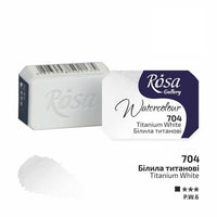 Akvarelne barve Rosa Gallery pan 2,5 ml – 704 titanova bela
