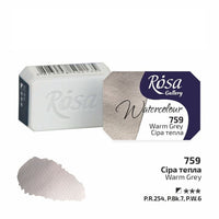 Akvarelne barve Rosa Gallery pan 2,5 ml – 759 topla siva