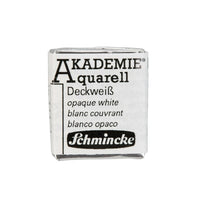 Akvarelne barve Schmincke AKADEMIE 1/2 posodice – 111 neprosojna bela