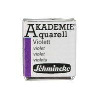 Akvarelne barve Schmincke AKADEMIE 1/2 posodice – 440 vijolična