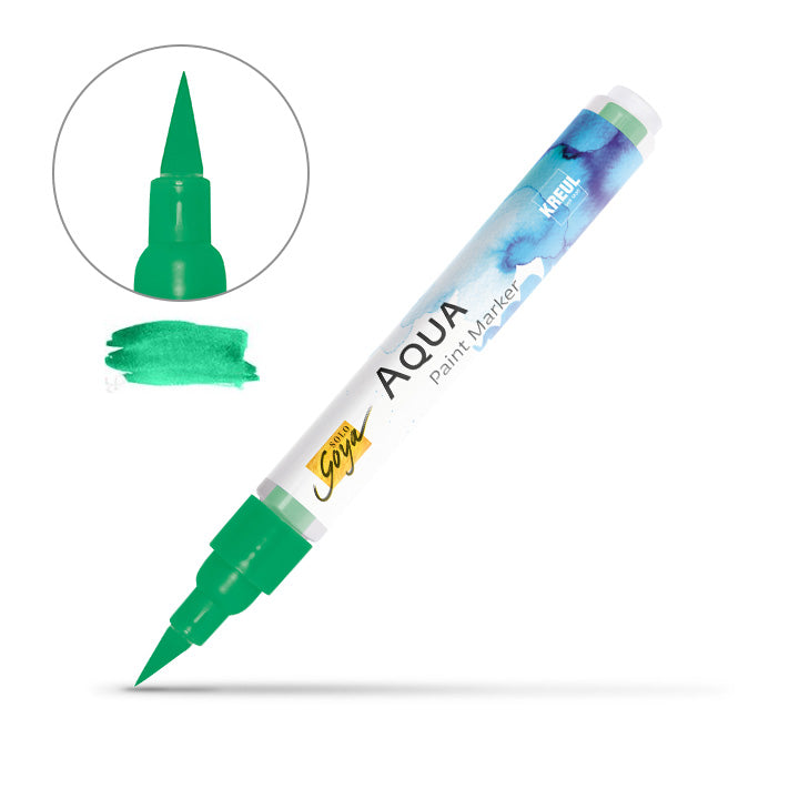 Akvarel flumaster Aqua Solo Goya – Permanent Green
