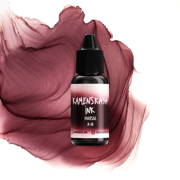 Alkoholno črnilo KAMENSKAYA A-LINE 15ml | različni odtenki – pogled 17