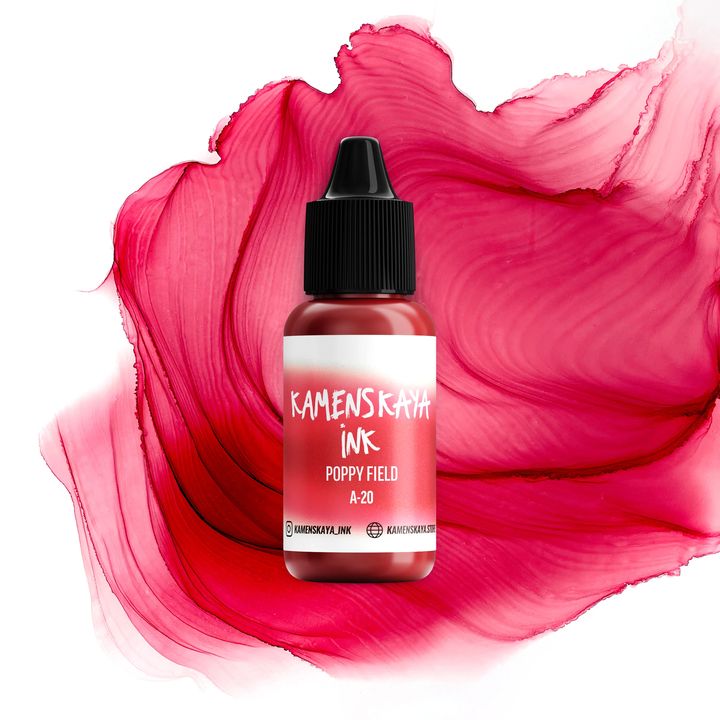 Alkoholno črnilo KAMENSKAYA A-LINE 15ml | različni odtenki – pogled 21