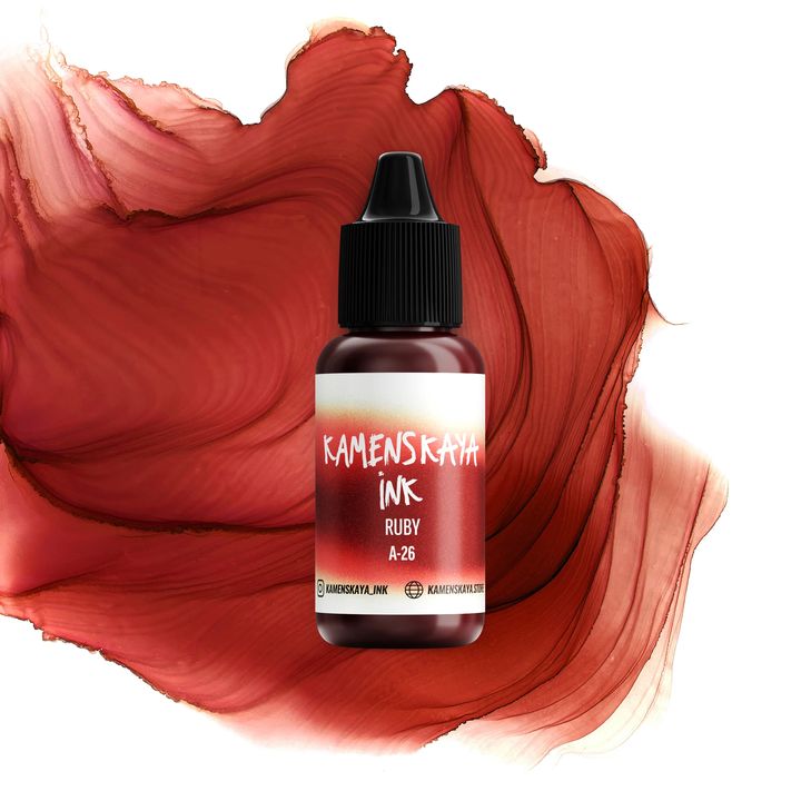 Alkoholno črnilo KAMENSKAYA A-LINE 15ml | različni odtenki – pogled 27