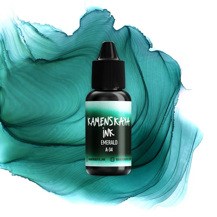 Alkoholno črnilo KAMENSKAYA A-LINE 15ml | različni odtenki – pogled 33