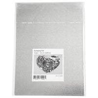 Aluminijasta folija za embossing tehniko - 10 kos