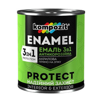 Antikorozijski emajl 3 v 1 KOMPOZIT PROTECT 0,65 kg | različni odtenki – pogled 2