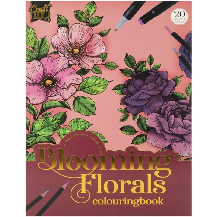 Antistresna pobarvanka BLOOMING FLORALS 20 strani