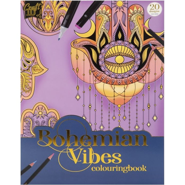Antistresna pobarvanka BOHEMIAN VIBES 20 strani