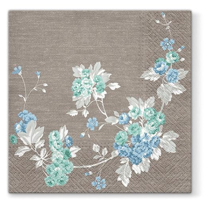 Aromatizirane serviete za decoupage tehniko Peaceful Garden  - 1 kos