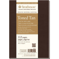 Art Journal Strathmore Toned Paper Tan Paperback | Izberite dimenzije – pogled 2