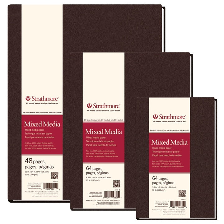 Artbook Strathmore Mixed Media Trda vezava | izberite dimenzije