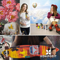Set akrilnih barv ACRYL PRO Kompozit v škatli - 42 x 75 ml
