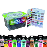 Set akrilnih barv Kompozit ACRYL PRO BOX 73 x 75 ml