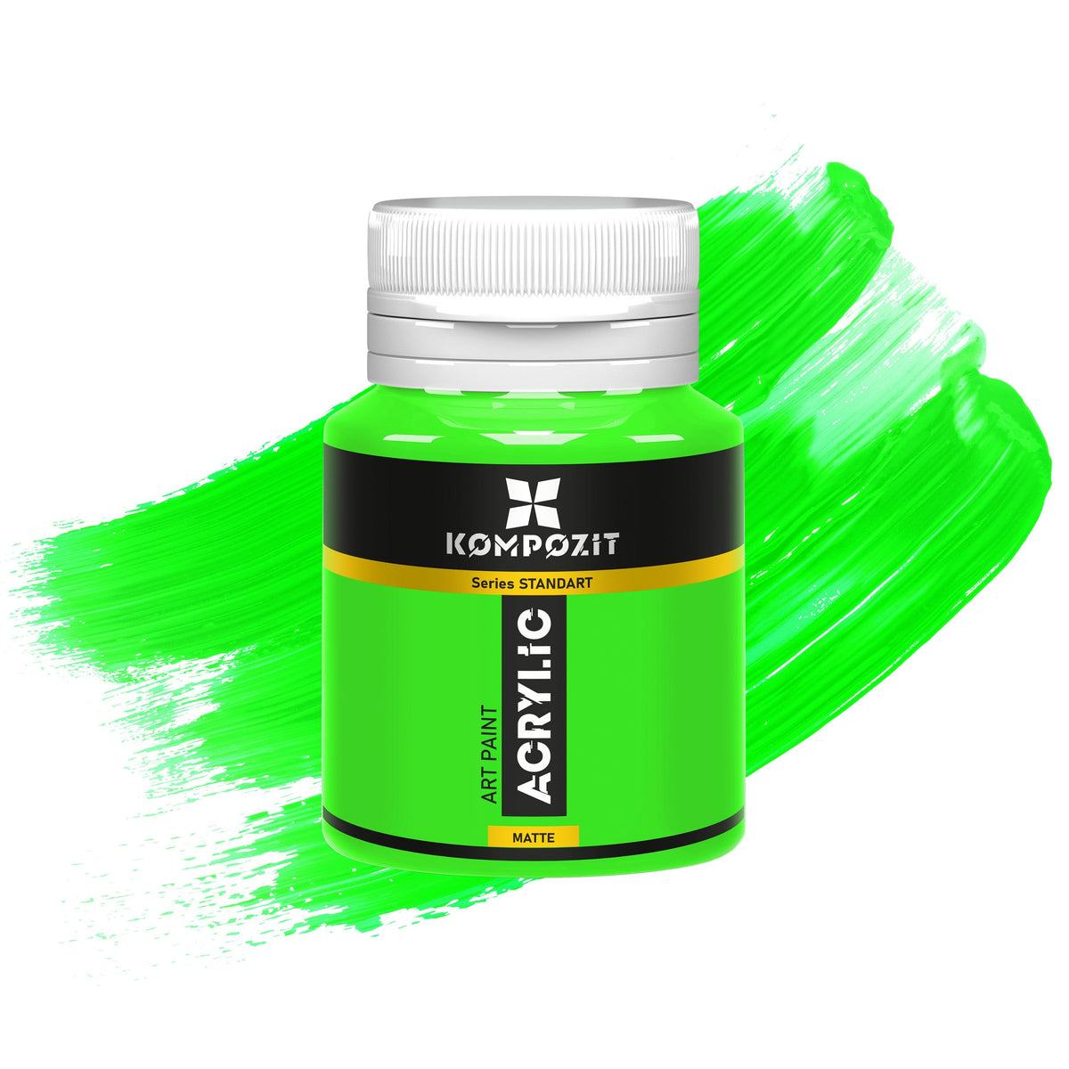 Akrilna barva STANDART Kompozit Fluorescent 20 ml – 112 Fluorescentna zelena